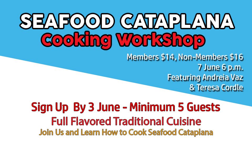 SeaFood Cataplana Cooking WorkShop 7 June