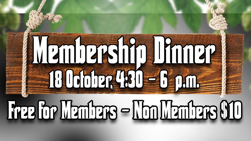 Membership Dinner Oktoberfest