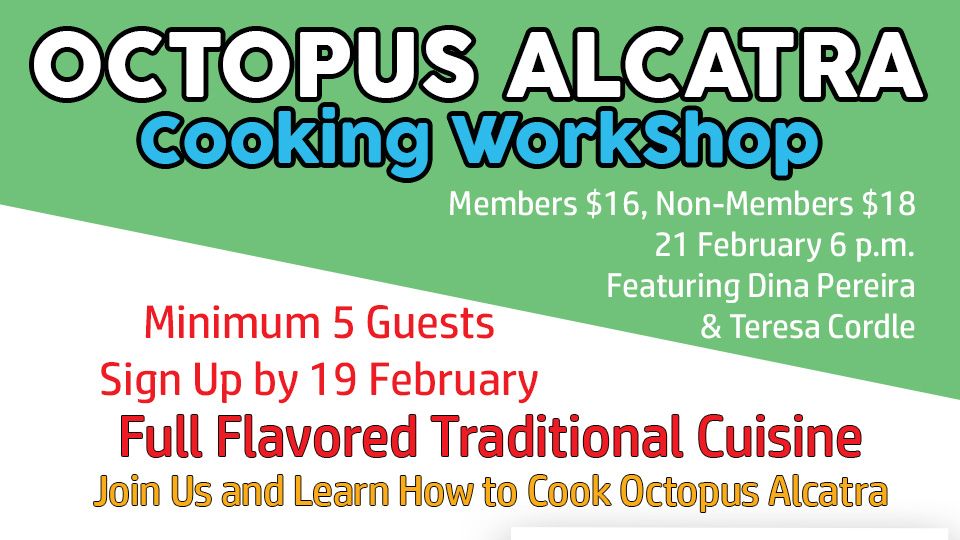 Octopus Alcatra Cooking WorkShop 21 February