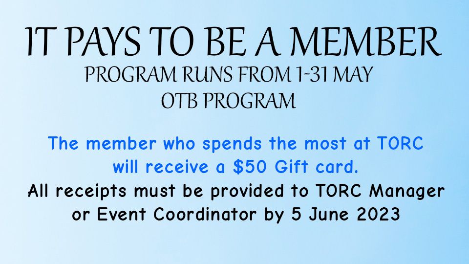 It Pays to be a member Program May