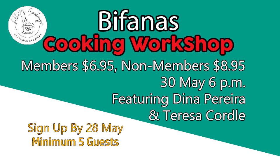 Bifanas Cooking WorkShop May