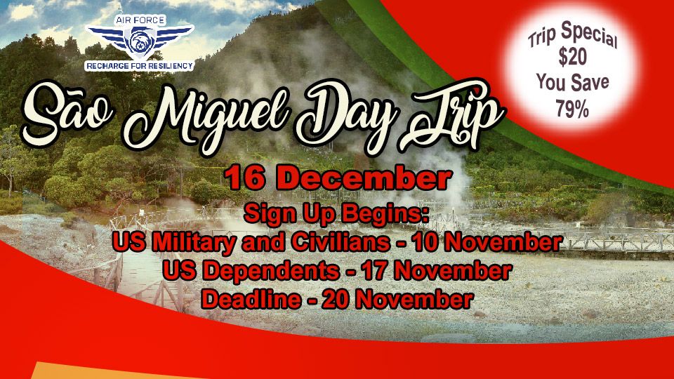 São Miguel Day Trip 16 December