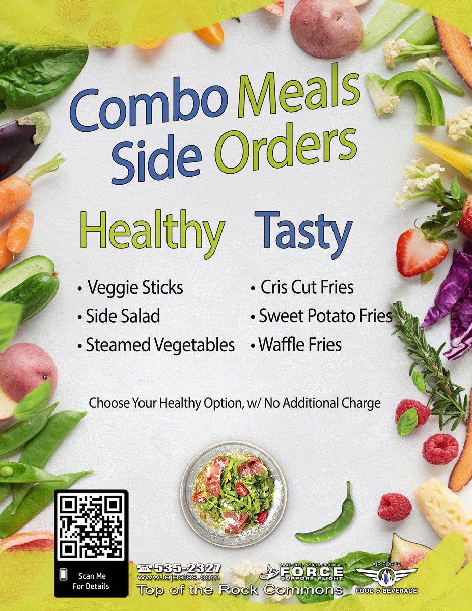 Combo Meals side Orders